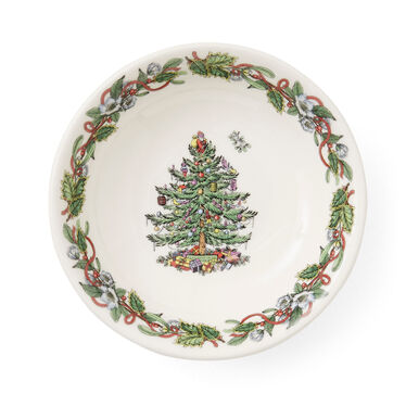 Spode Christmas Tree Wreath Cereal Bowl Spode Christmas Tree Wreath Cereal Bowl